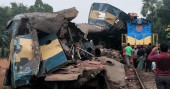 16 dead, over 100 injured in fatal train collision in Brahmanbaria