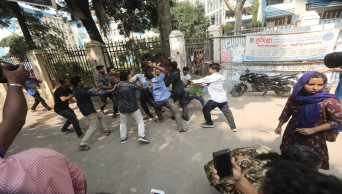 Chhatra Dal men come under attack at DU Campus 