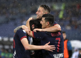 Bologna draws 3-3 at Lazio to secure Serie A safety