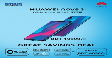 Huawei offers ‘Nova 3i’ smartphones with discounts 