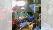 South African musician plays guitar during brain surgery