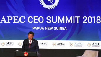 China, US trade barbs in speeches at Pacific summit