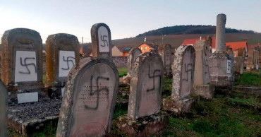 Jewish tombs targeted in anti-Semitic wave in eastern France