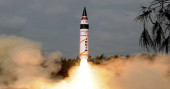 India successfully test-fires night trial of surface-to-surface medium-range missile Agni-II