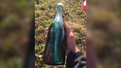 Alaska man discovers message in bottle from Russian Navy