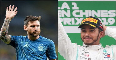 Hamilton, Messi share Laureus Sportsman Award in first ever tie