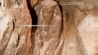 Archaeologists discover ancient sphinx in Egypt