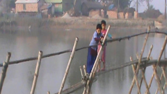 When a rickety bridge is the only hope in Ashashuni