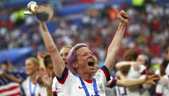Rapinoe fuses politics, pay and tech with World Cup win