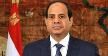 Egypt's president reiterates rejection of foreign intervention in Libya