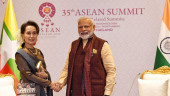 Modi tells Suu Kyi about importance of quick Rohingya repatriation