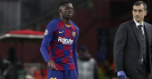 Barcelona forward Dembele out 10 weeks with leg injury