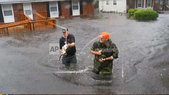 North Carolina city gets 23 inches of rain