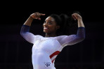 Biles tops women's qualification at Gymnastics Worlds