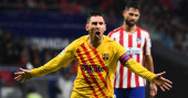 Late Messi magic gives Barca vital win away to Atletico Madrid