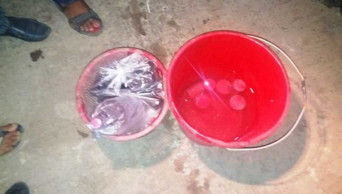 Six crude bombs recovered from Ctg Shibir office