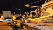 Quake damages harbor, knocks out some power on Greek island
