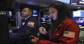 Stocks end week of milestones at new highs; Dow tops 28,000