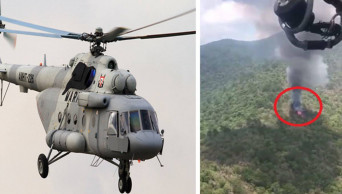 Mexico confirms 6 killed in crash of military helicopter
