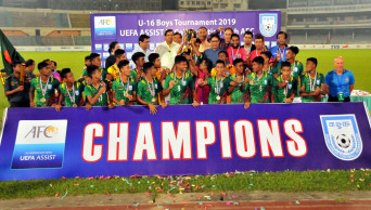 UEFA Assist U-16 Football: Bangladesh crush Maldives to lift junior trophy 