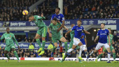 Digne's last-gasp free kick earns Everton 2-2 draw v Watford