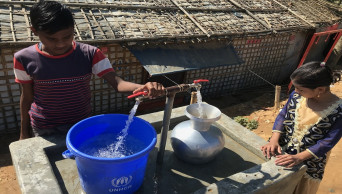 UNHCR, partners adopt green tech to supply safe water for Rohingyas