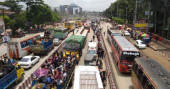 Police checking triggers tailback on Dhaka-Aricha highway