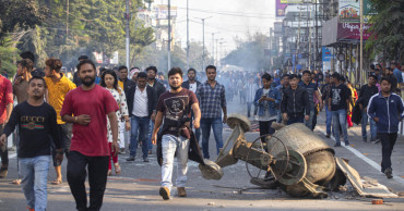 Police arrest protesters amid curfew in India's northeast