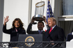 Trump honors World Series champion Nationals at White House