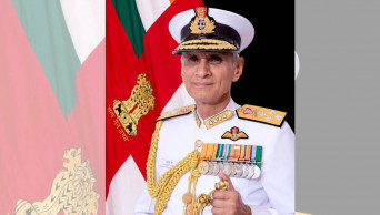 Indian Navy chief in city to elevate maritime ties with Bangladesh