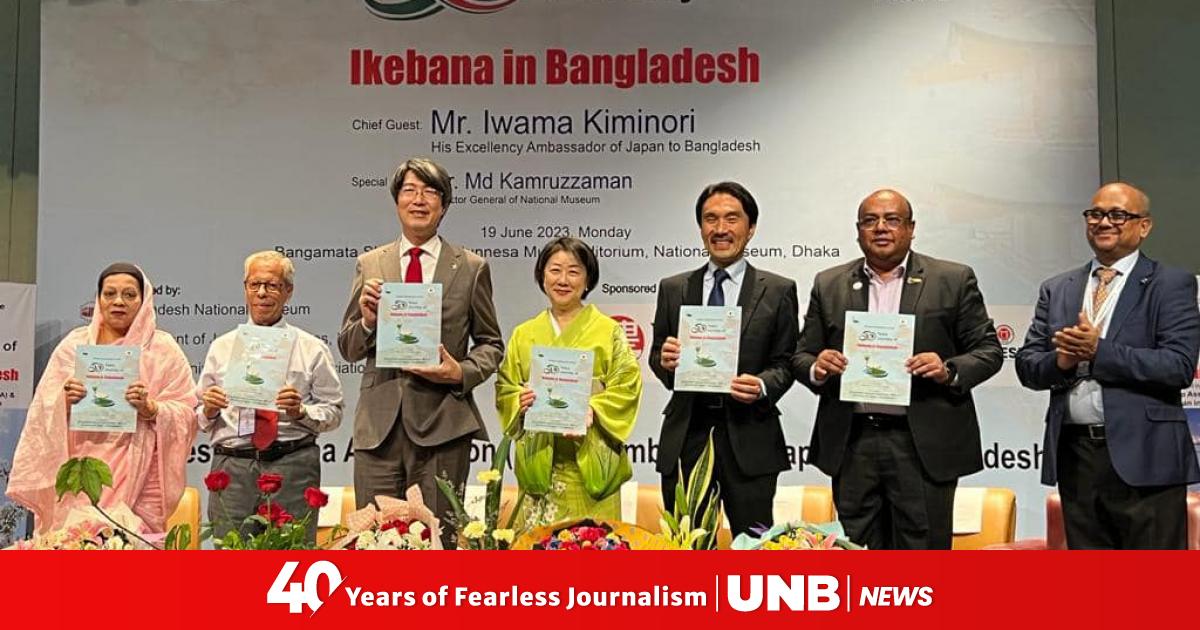 50year journey of Ikebana in Bangladesh celebrated
