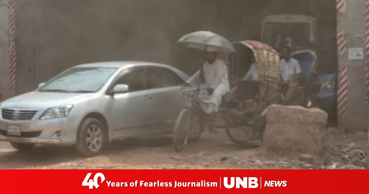 Dhaka’s air quality still marks ‘unhealthy’