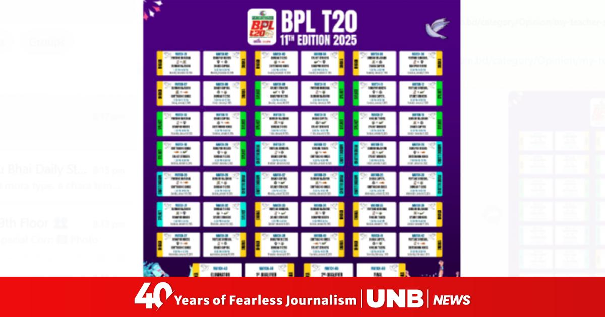 BPL’s 11th season set to kick off December 30