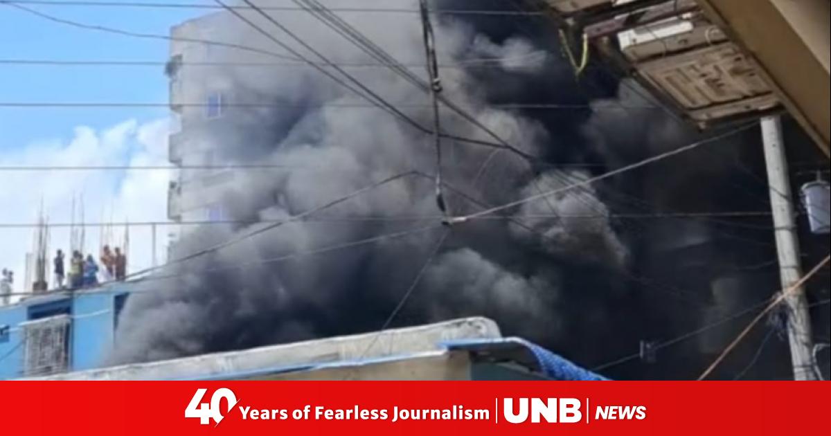 Fire guts factory, chemical warehouse in Keraniganj