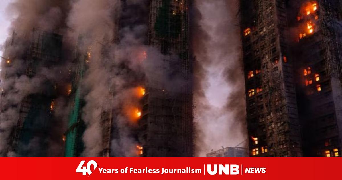 Death toll in Hong Kong highrise fire climbs to 36; 279 missing