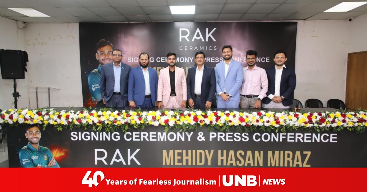 Miraz to continue as brand ambassador of RAK Ceramics for 2026-27