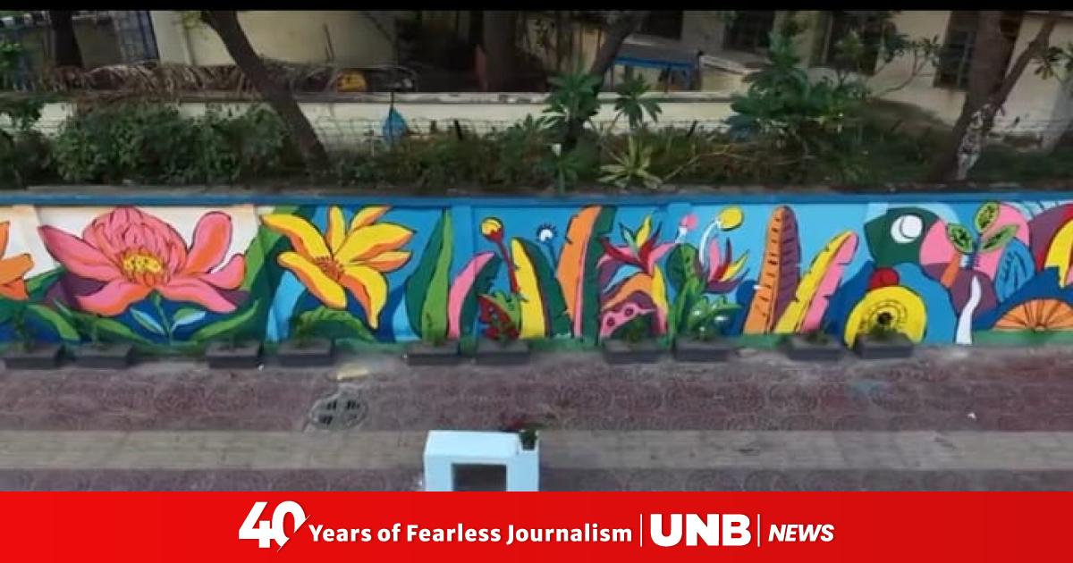 DMCH footpath gets vibrant, pedestrian-friendly makeover