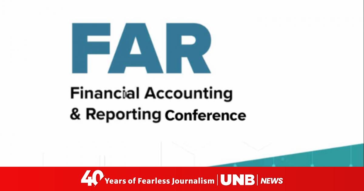 Financial accounting and reporting conference in city Wednesday