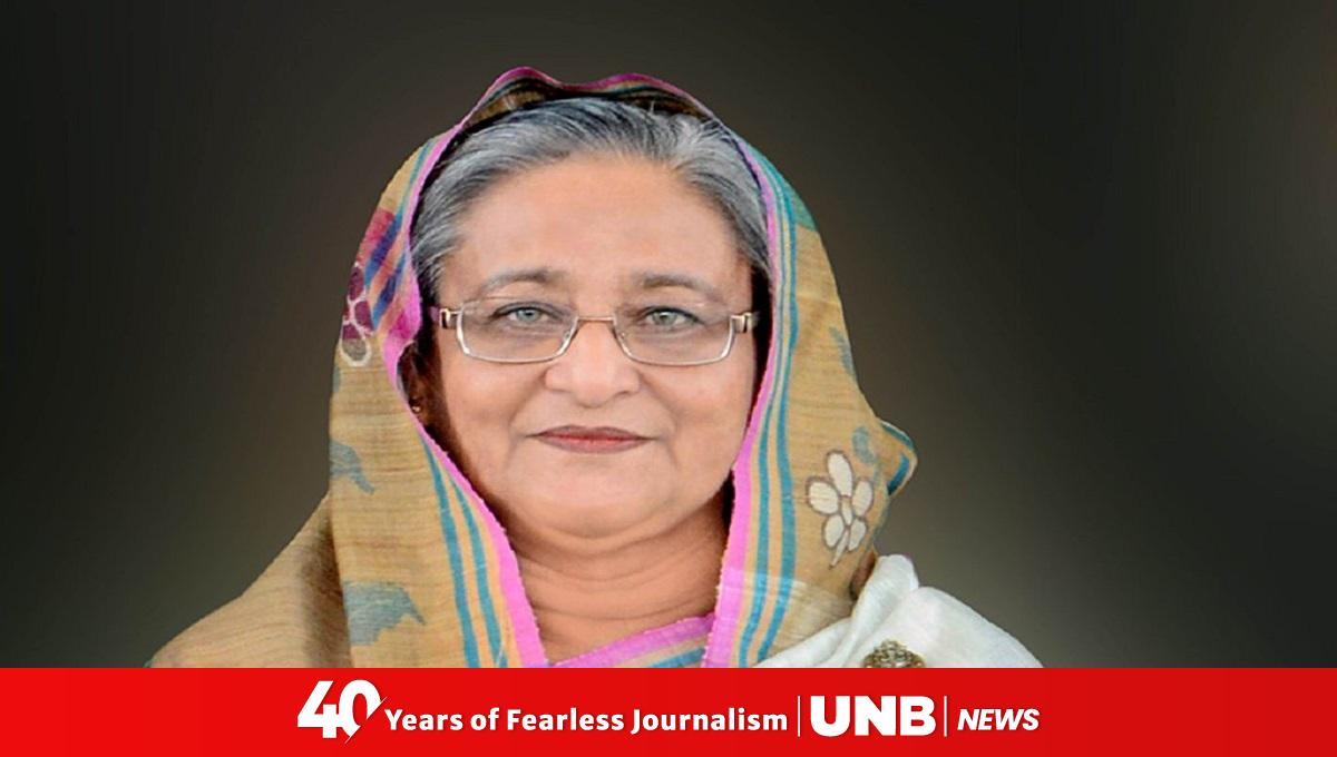 PM witnesses PowerPoint presentation on Sheikh Hasina University