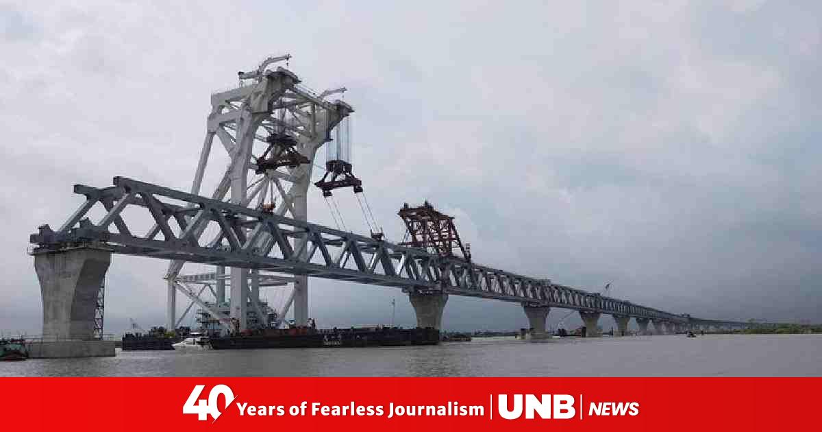 6km of Padma Bridge now visible