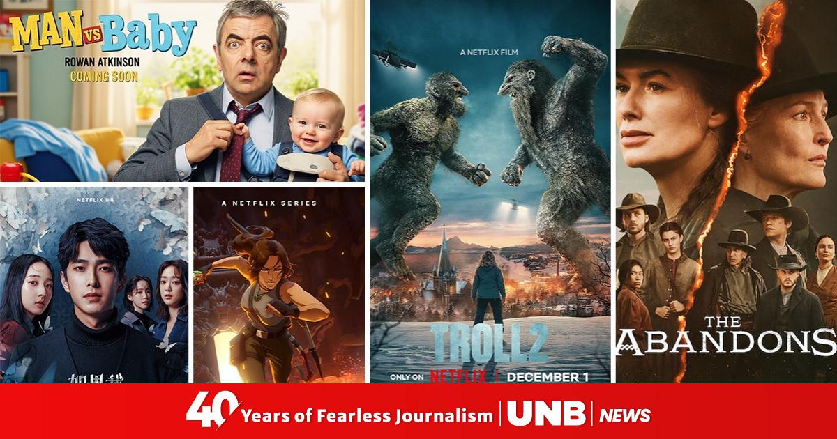 Top 10 Netflix Originals Releasing in December 2025