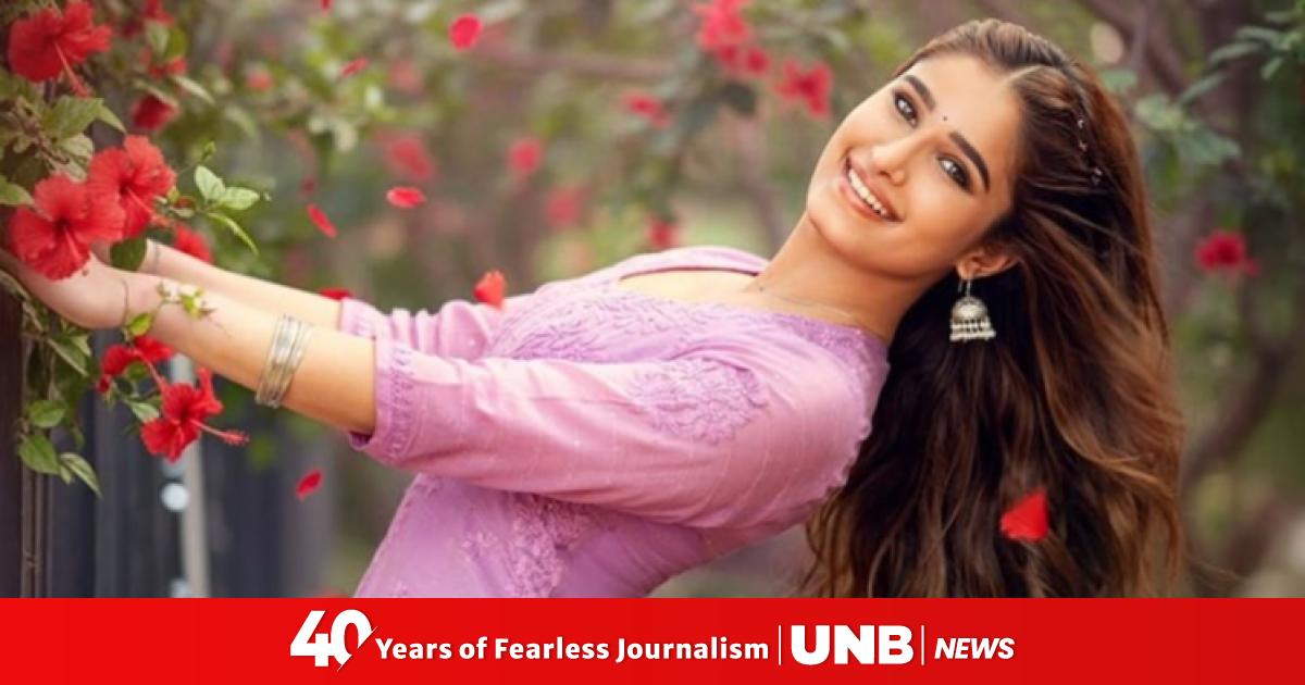 Rasha Thadani reveals first look from Telugu debut Srinivasa Mangapuram