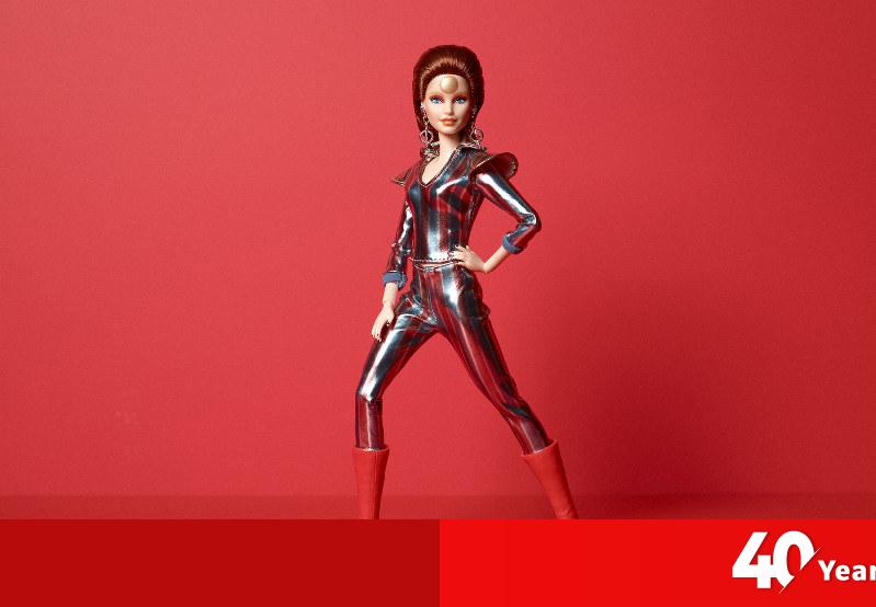 Barbie Goes Glam Rock To Honor David Bowies Ziggy Stardust 8975