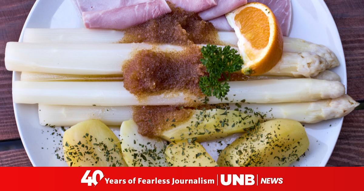 Spring in Germany signals the start of white asparagus season