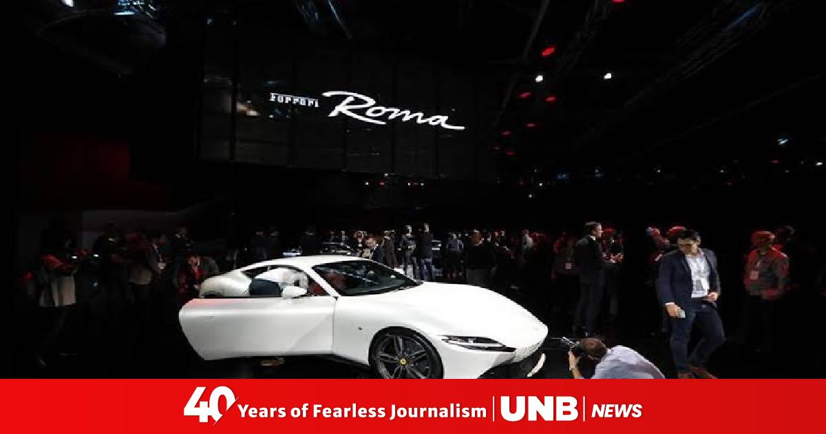 Italy's Ferrari launches new model Roma
