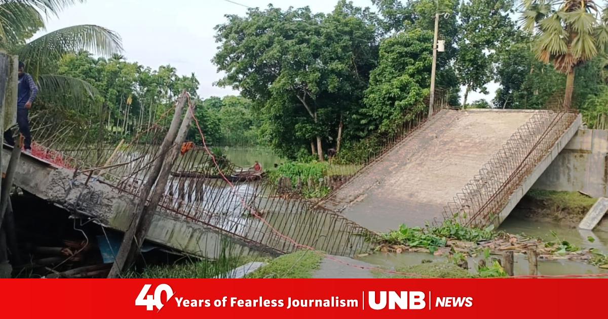 Public outcry over poor construction prompts bridge demolition in Pirojpur