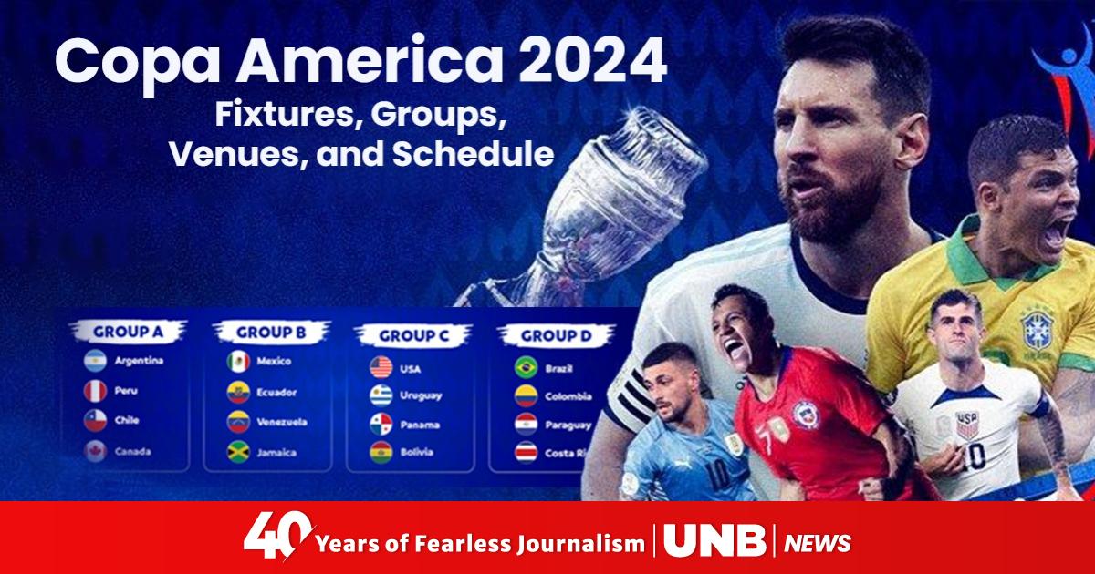 Copa America 2024 Teams Groups Venues And Match Fixtures