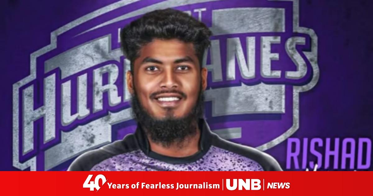 Rishad named Hobart Hurricanes' player of the season in debut Big Bash