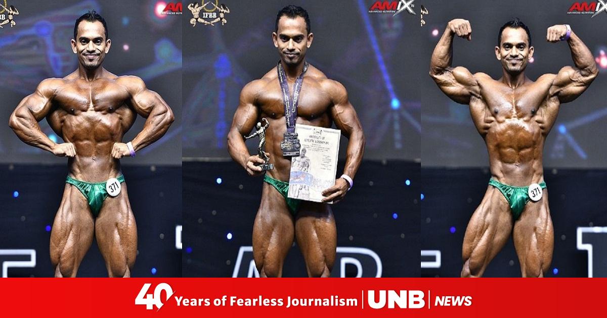 Robin clinches silver medal in World Bodybuilding Champs