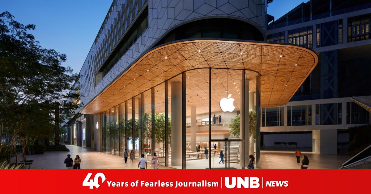 Apple CEO celebrates India as first store in country set to open on